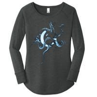 A Perfect Circle – Glowing Octopus Women's Perfect Tri Tunic Long Sleeve Shirt