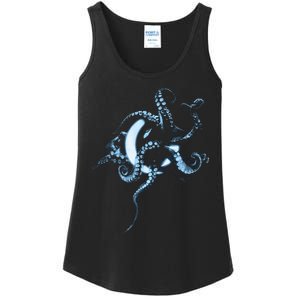 A Perfect Circle – Glowing Octopus Ladies Essential Tank