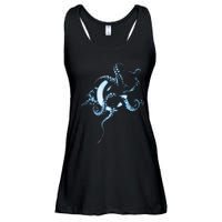 A Perfect Circle – Glowing Octopus Ladies Essential Flowy Tank