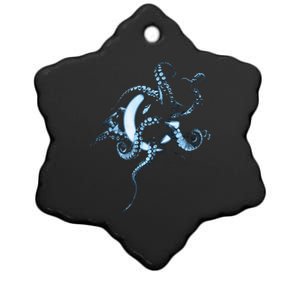 A Perfect Circle – Glowing Octopus Ceramic Star Ornament