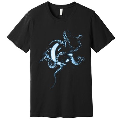 A Perfect Circle – Glowing Octopus Premium T-Shirt