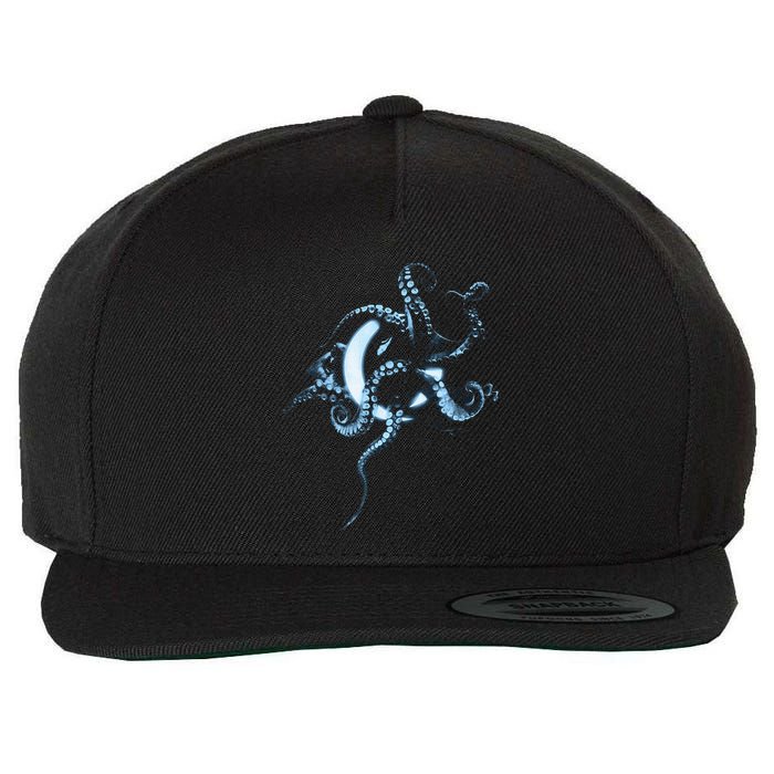 A Perfect Circle – Glowing Octopus Wool Snapback Cap