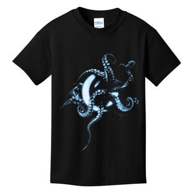 A Perfect Circle – Glowing Octopus Kids T-Shirt