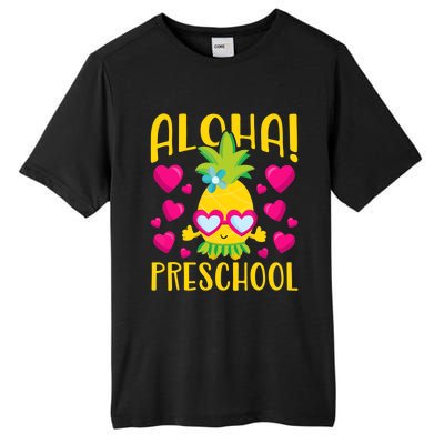 Aloha Preschool Cute Pineapple Student Teacher Tall Fusion ChromaSoft Performance T-Shirt