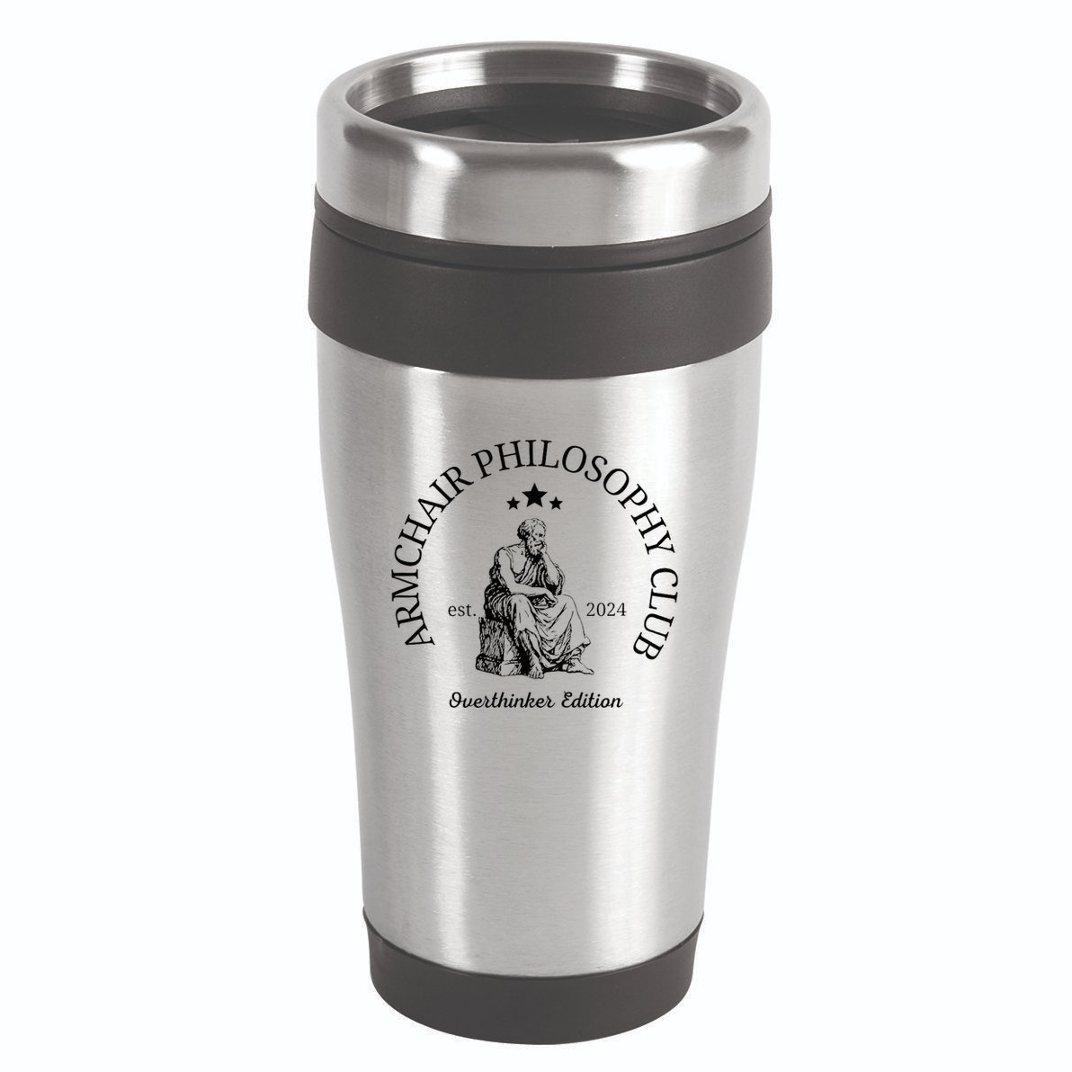 Armchair Philosophy Club 16oz Travel Tumbler