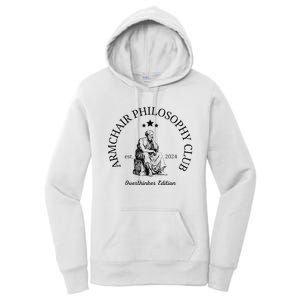 Armchair Philosophy Club Women's Pullover Hoodie