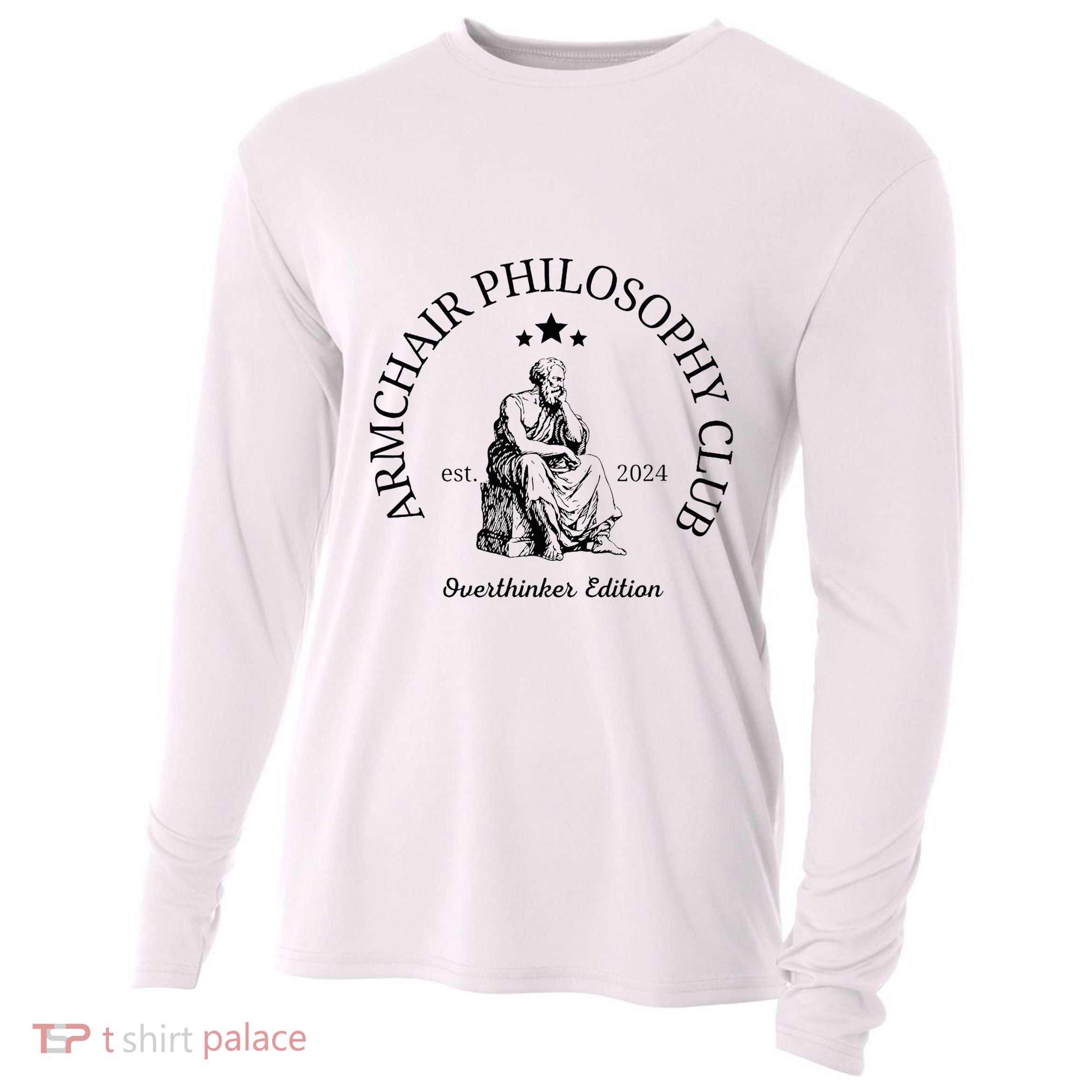 Armchair Philosophy Club Cooling Performance Long Sleeve Crew