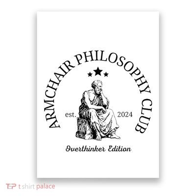 Armchair Philosophy Club Poster
