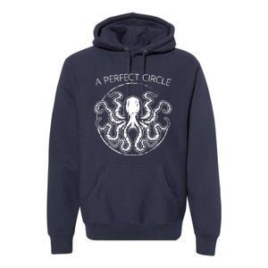 A Perfect Circle Octopus Pi Day Premium Hoodie