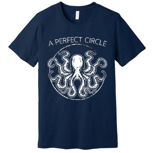 A Perfect Circle Octopus Pi Day Premium T-Shirt