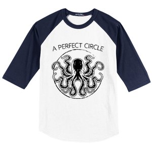 A Perfect Circle Octopus Pi Day Baseball Sleeve Shirt