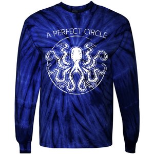 A Perfect Circle Octopus Pi Day Tie-Dye Long Sleeve Shirt