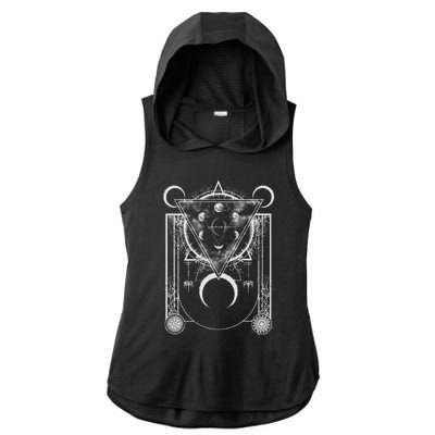 A Perfect Circle – Crescents Ladies PosiCharge Tri-Blend Wicking Draft Hoodie Tank