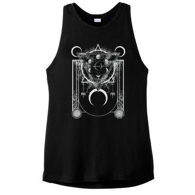 A Perfect Circle – Crescents Ladies PosiCharge Tri-Blend Wicking Tank