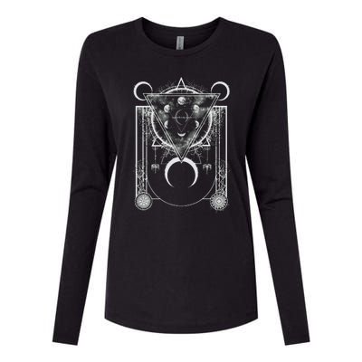 A Perfect Circle – Crescents Womens Cotton Relaxed Long Sleeve T-Shirt