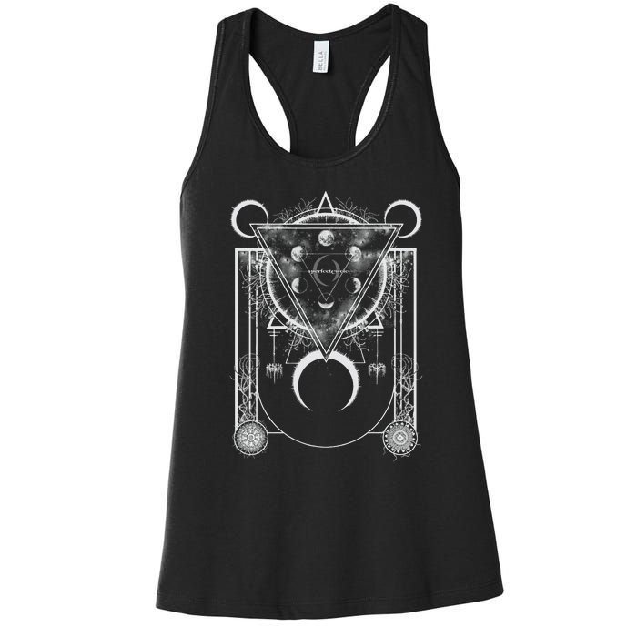 A Perfect Circle – Crescents Women's Racerback Tank