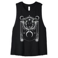 A Perfect Circle – Crescents Women's Racerback Cropped Tank