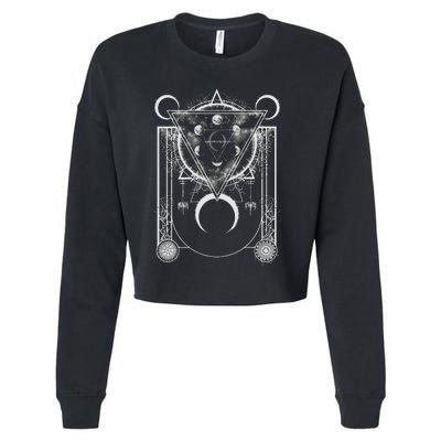 A Perfect Circle – Crescents Cropped Pullover Crew