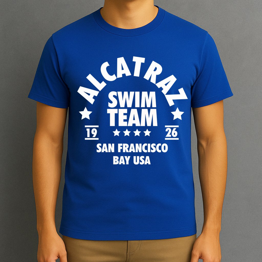 Alcatraz Prison Clothing Gift Alcatraz Swim Team Gift T-Shirt