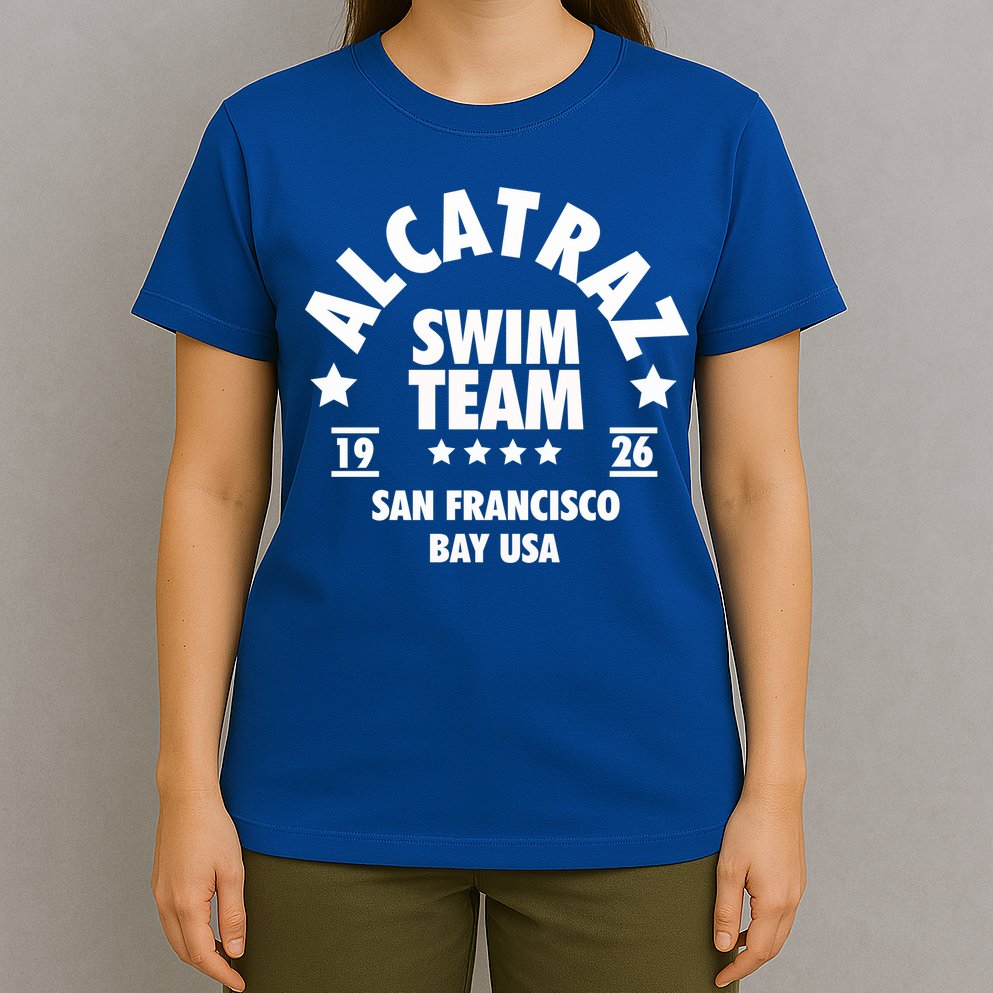 Alcatraz Prison Clothing Gift Alcatraz Swim Team Gift T-Shirt
