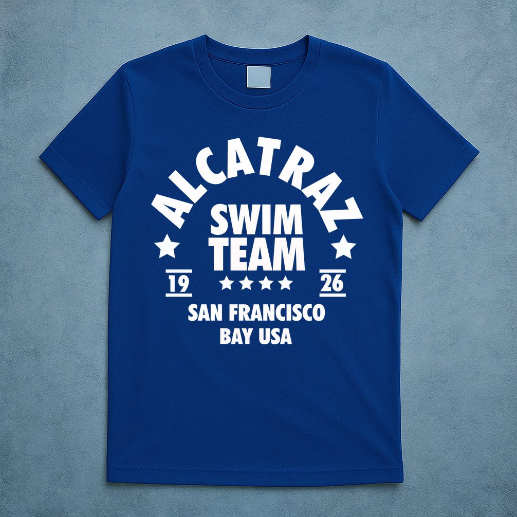 Alcatraz Prison Clothing Gift Alcatraz Swim Team Gift T-Shirt