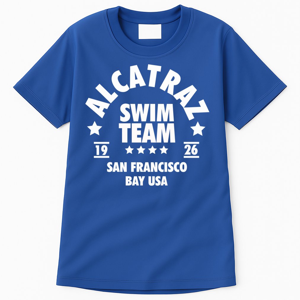Alcatraz Prison Clothing Gift Alcatraz Swim Team Gift Tall T-Shirt