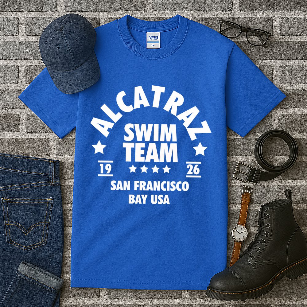 Alcatraz Prison Clothing Gift Alcatraz Swim Team Gift Tall T-Shirt
