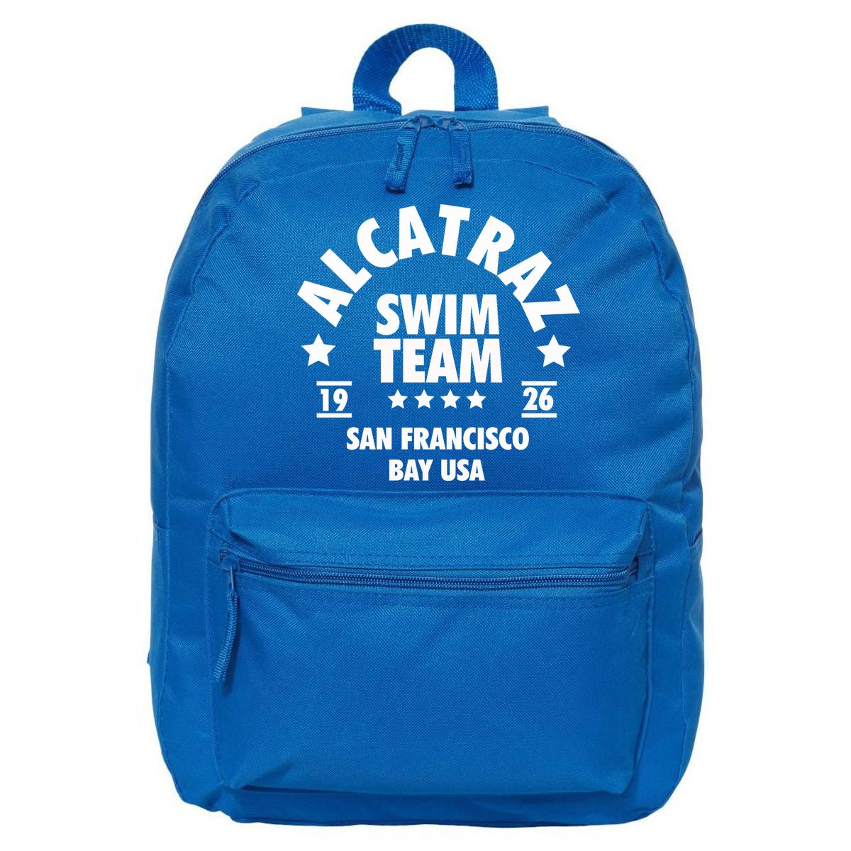 Alcatraz Prison Clothing Gift Alcatraz Swim Team Gift 16 in Basic Backpack