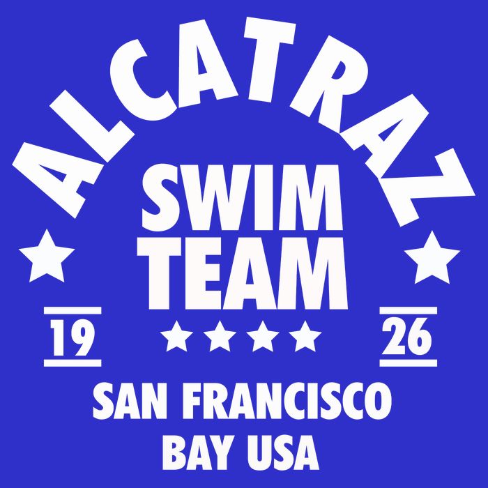 Alcatraz Prison Clothing Gift Alcatraz Swim Team Gift 16 in Basic Backpack