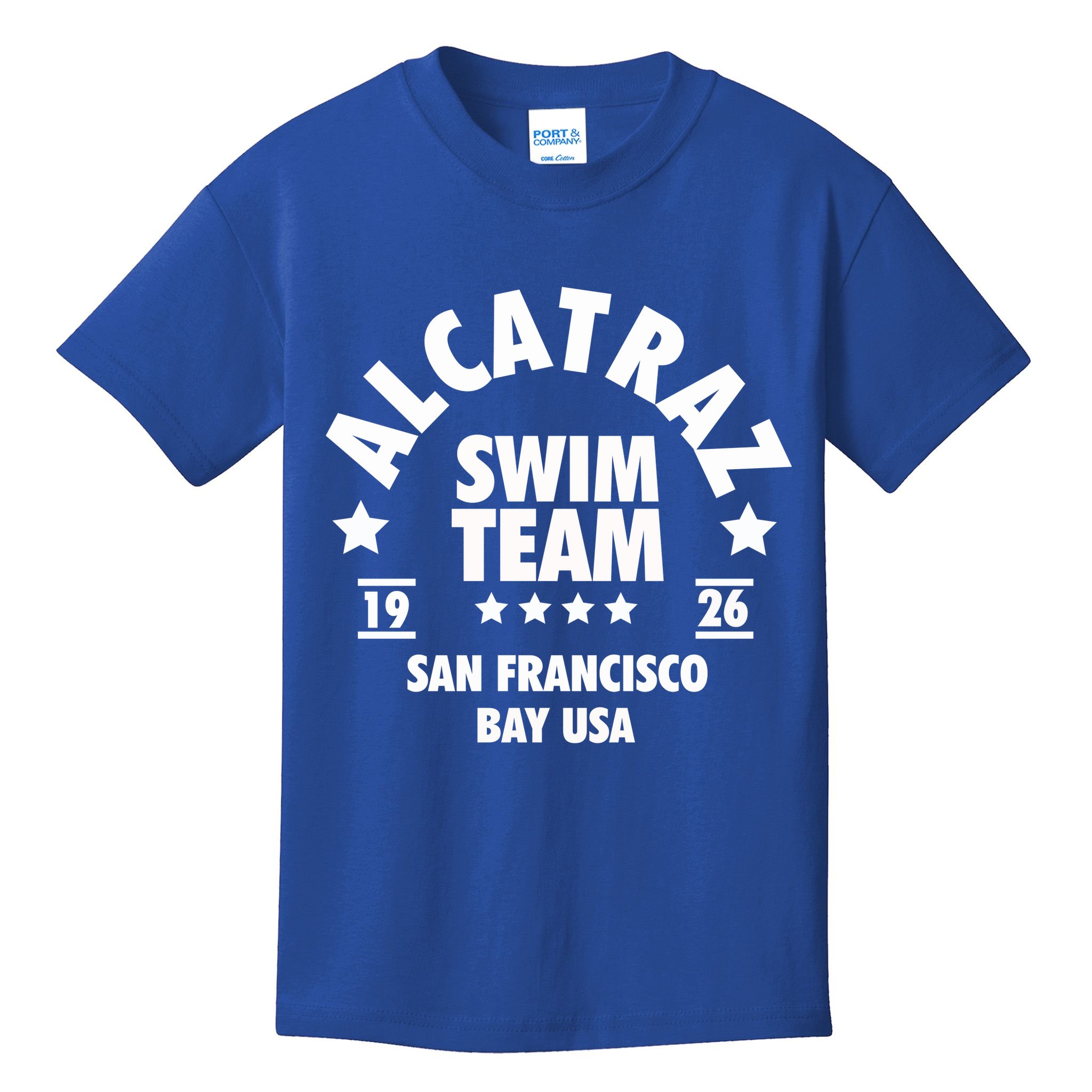 Alcatraz Prison Clothing Gift Alcatraz Swim Team Gift Kids T-Shirt