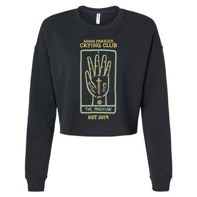 Adam Parrish Crying Club Cropped Pullover Crew