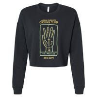 Adam Parrish Crying Club Cropped Pullover Crew
