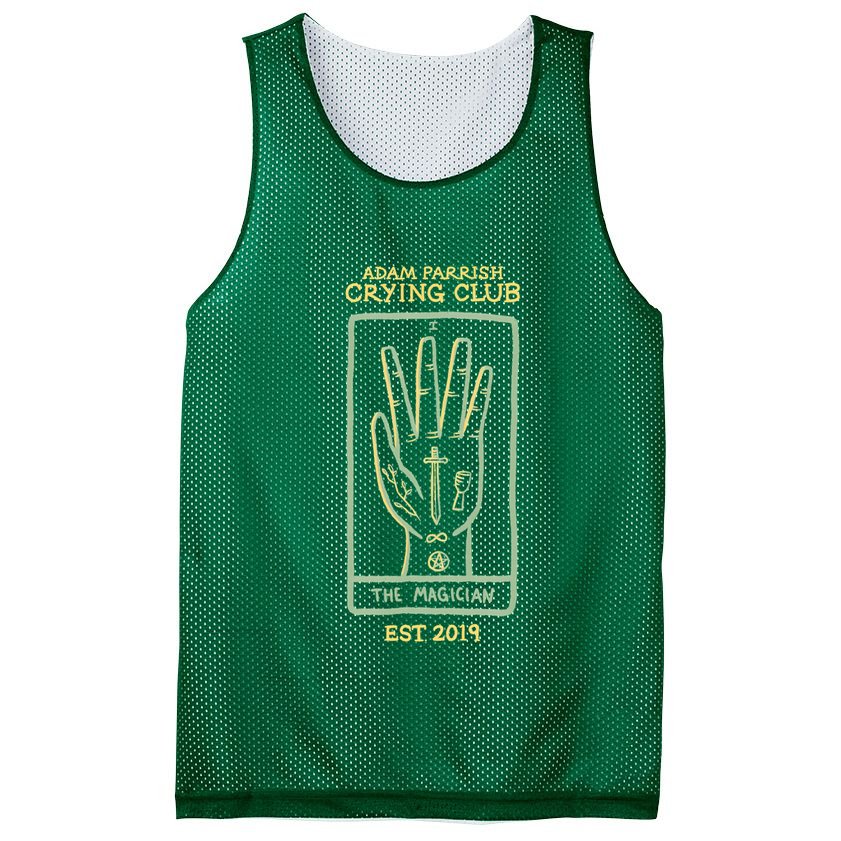 Adam Parrish Crying Club Mesh Reversible Basketball Jersey Tank