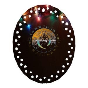 A Perfect Circle – Woodland Ceramic Oval Ornament