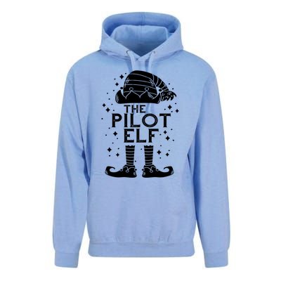 Aircraft Pilot Christmas Airplane Aviator The Pilot Elf Gift Unisex Surf Hoodie