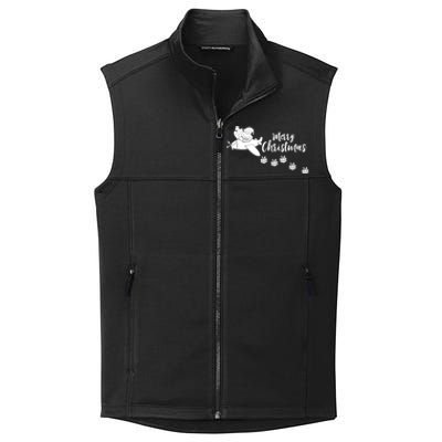 Aircraft Pilot Christmas Xmas Airplane Merry Christmas Gift Collective Smooth Fleece Vest