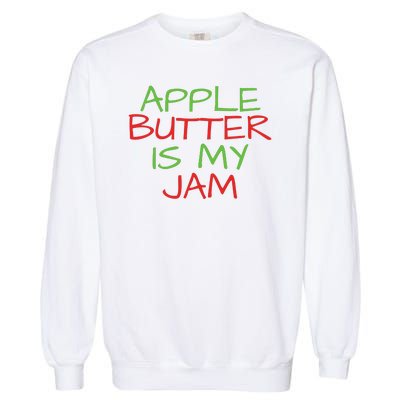 Apple Picking Crew Fall Family Outfit Autumn Fall Apple Lover Apple Picking Garment-Dyed Sweatshirt