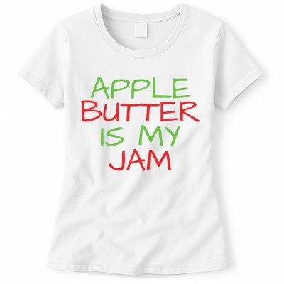 Apple Picking Crew Fall Family Outfit Autumn Fall Apple Lover Apple Picking Womens T-Shirt