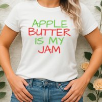 Apple Picking Crew Fall Family Outfit Autumn Fall Apple Lover Apple Picking Womens T-Shirt