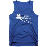 Aircraft Pilot Christmas Xmas Airplane Merry Christmas Gift Tank Top