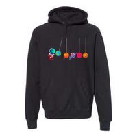 Astrophysicist Planet Cradle Astronomy Premium Hoodie