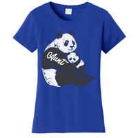 Aunt Panda Cub Hug Cute Bear Mothers Day Aunty Auntie Gift Women's T-Shirt