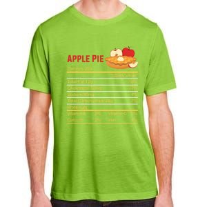 Apple Pie Calories Turkey Thanksgiving Day Thanksgiving Day Cool Gift Adult ChromaSoft Performance T-Shirt