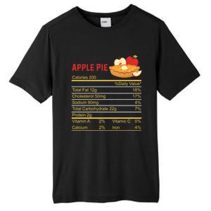 Apple Pie Calories Turkey Thanksgiving Day Thanksgiving Day Cool Gift Tall Fusion ChromaSoft Performance T-Shirt