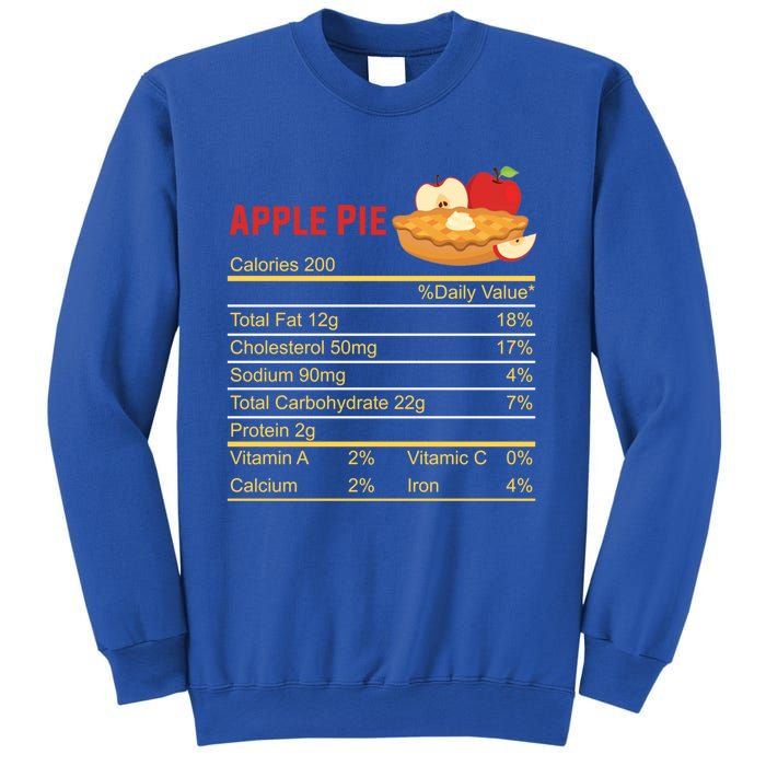 Apple Pie Calories Turkey Thanksgiving Day Thanksgiving Day Cool Gift Sweatshirt