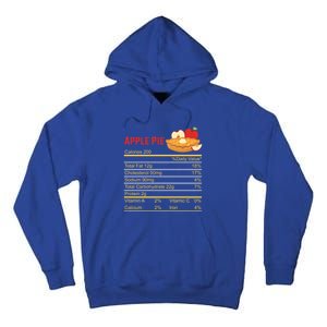 Apple Pie Calories Turkey Thanksgiving Day Thanksgiving Day Cool Gift Tall Hoodie