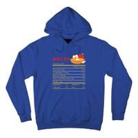 Apple Pie Calories Turkey Thanksgiving Day Thanksgiving Day Cool Gift Tall Hoodie