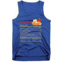 Apple Pie Calories Turkey Thanksgiving Day Thanksgiving Day Cool Gift Tank Top