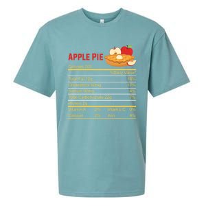 Apple Pie Calories Turkey Thanksgiving Day Thanksgiving Day Cool Gift Sueded Cloud Jersey T-Shirt