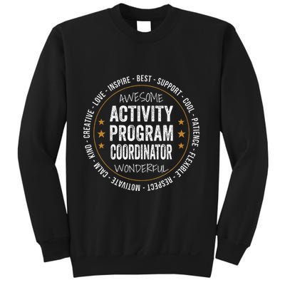 Activity Program Coordinator Funny Week Sweatshirt
